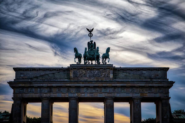 Brandenburg Art Print featuring the photograph Brandenberg Gate #1 by Ross Henton