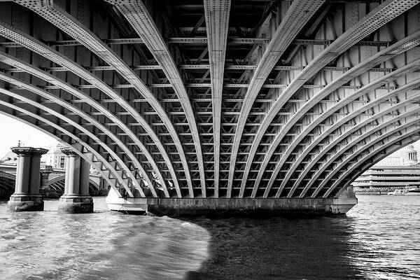 Bridges Art Print featuring the photograph Bridge the Gap #1 by Greg Fortier