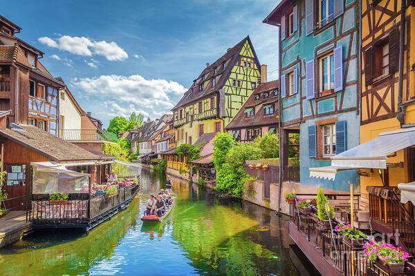 Alsace Art Print featuring the photograph Colorful Colmar #1 by JR Photography