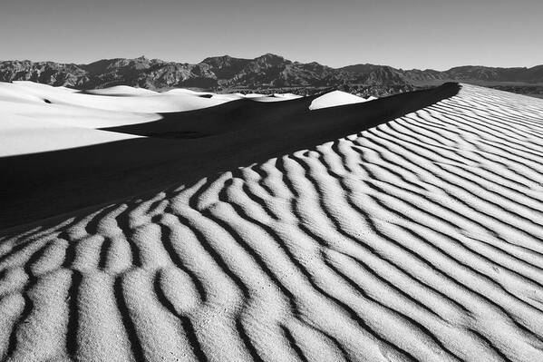 death Valley Art Print featuring the photograph Death Valley #1 by Mike Irwin