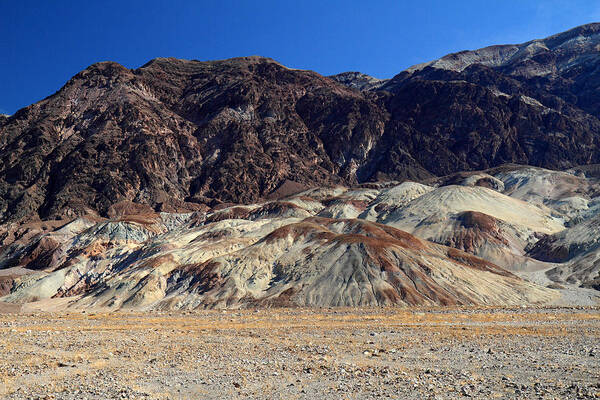 Death Art Print featuring the photograph Death Valley's harsh Landscape #1 by Pierre Leclerc Photography
