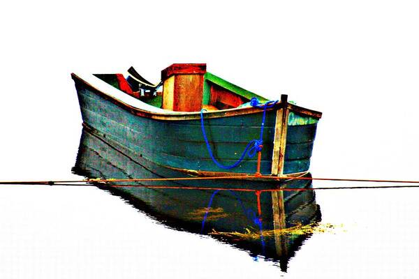 Boat Art Print featuring the photograph Floating #2 by Tatiana Travelways