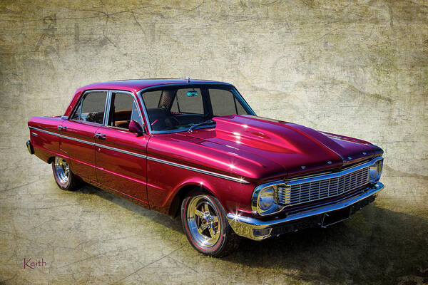Car Art Print featuring the photograph Ford Falcon #1 by Keith Hawley
