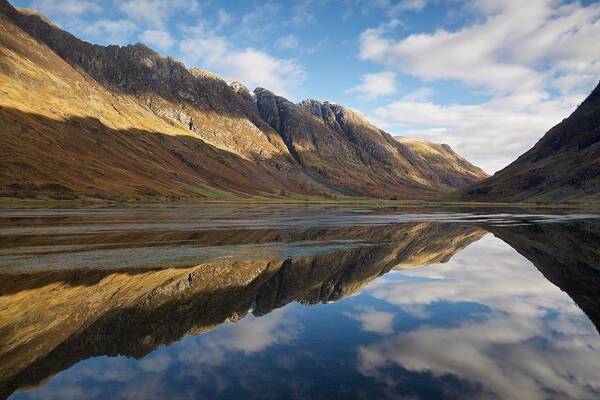 Loch Achtrocitan Art Print featuring the photograph Loch Achtrocitan #1 by Stephen Taylor