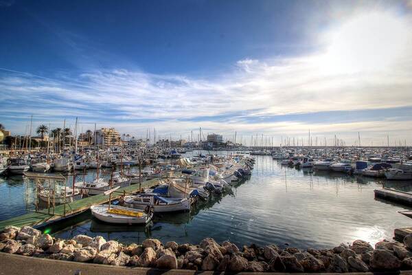 Palma Da Mallorca Art Print featuring the photograph Palma Da Mallorca, SPAIN #1 by Paul James Bannerman