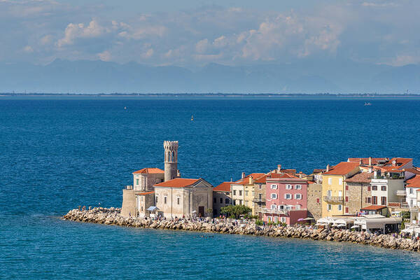 Piran Art Print featuring the photograph Piran #1 by Robert Krajnc