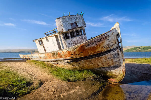 Pt Reyes Art Print featuring the photograph Pt Reyes #1 by Mike Ronnebeck