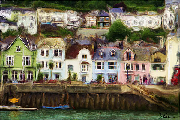St. Mawes Art Print featuring the photograph St. Mawes Dreamscape by Peggy Dietz