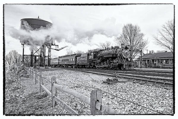 Strasburg Railroad Art Print featuring the photograph Strasburg Railroad 3 by Jack Paolini