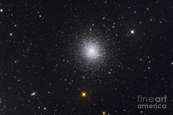 M13 Art Print featuring the photograph The Great Globular Cluster In Hercules #1 by Roth Ritter