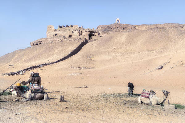 Tombs Of The Nobles Art Print featuring the photograph Tombs of the Nobles - Egypt #1 by Joana Kruse