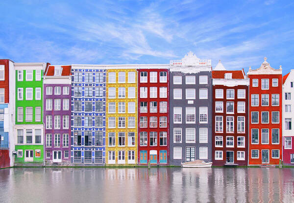 Amsterdam Art Print featuring the photograph True Colors #2 by Iryna Goodall