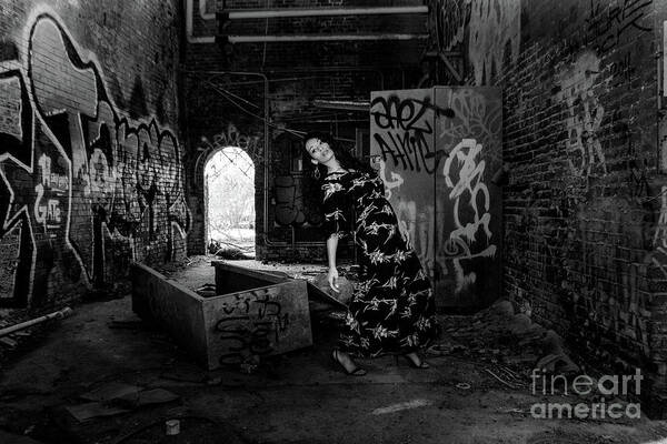 Abandoned Art Print featuring the photograph Urban photography #1 by FineArtRoyal Joshua Mimbs