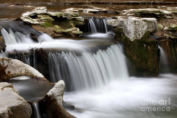 Waterfall Art Print featuring the photograph Waterfall #1 by Jana Behr