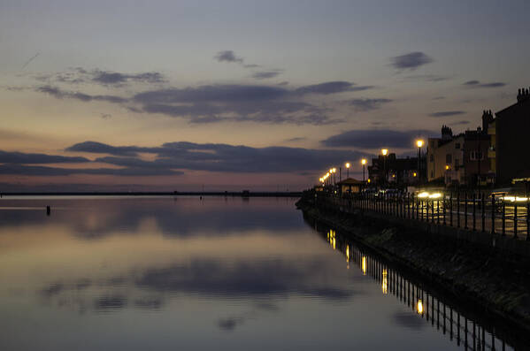 Beautiful Art Print featuring the photograph West Kirby Promenade Sunset by Spikey Mouse Photography
