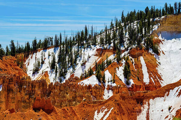 Agua Canyon Art Print featuring the photograph Bryce Canyon Utah #10 by Raul Rodriguez