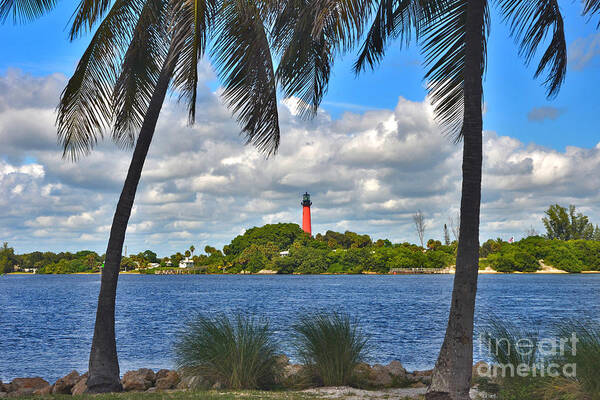 Jupiter Lighthouse Art Print featuring the photograph 10- Jupiter Lighthouse by Joseph Keane