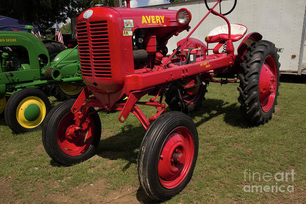 Tractor Art Print featuring the photograph 1947 Avery Tractor by Mike Eingle