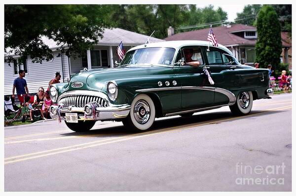 America Art Print featuring the photograph 1953 Buick Special by Frank J Casella