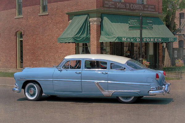 1954 Art Print featuring the photograph 1954 Hudson Hornet by Susan Rissi Tregoning