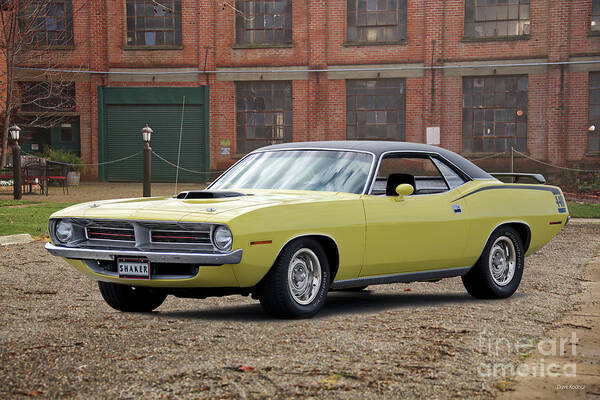  Automobile Art Print featuring the photograph 1970 Plymouth Barracuda 440-6 by Dave Koontz