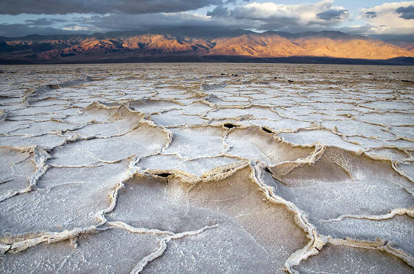 death Valley Art Print featuring the photograph Badwater Sunrise #2 by Mike Irwin