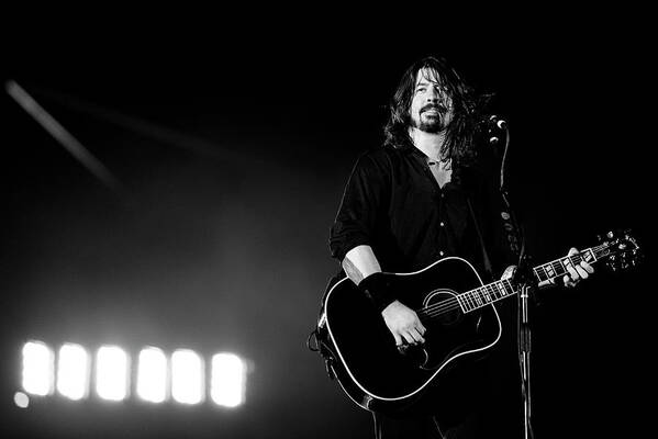 Celebrity Photographer Art Print featuring the photograph Dave Grohl by Ben James