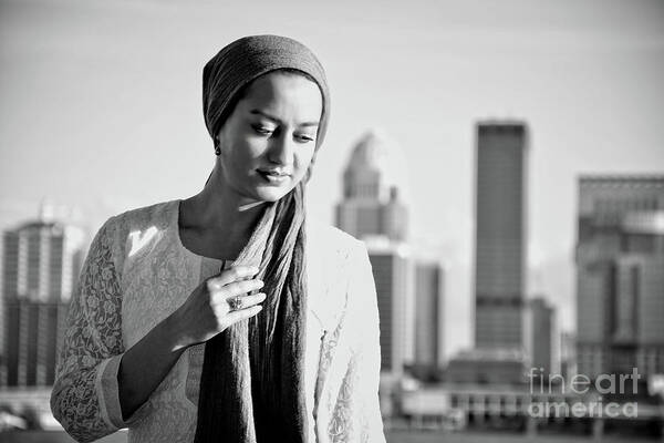 Fineartroyal Art Print featuring the photograph Hijab Fashion #2 by FineArtRoyal Joshua Mimbs