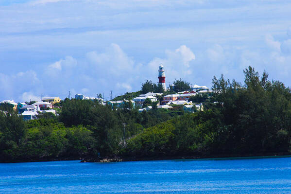 Light House In Bermuda Art Print featuring the photograph Light House #2 by Bill Rogers