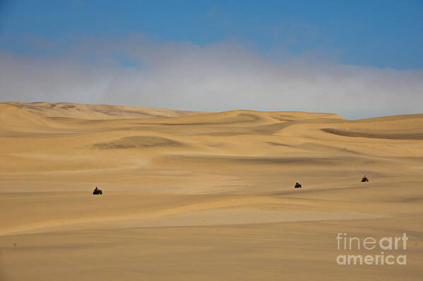 Africa Art Print featuring the photograph Sand Dunes In Namib Desert #2 by Francesco Tomasinelli