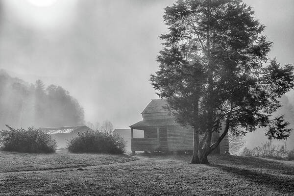 Cades Cove Art Print featuring the photograph The Dan Lawson Place #2 by Victor Culpepper