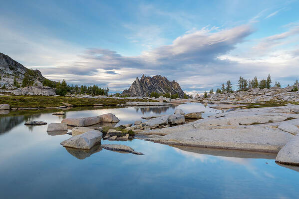 Alpine Art Print featuring the photograph The Enchantments #7 by Evgeny Vasenev