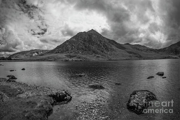 Wales Art Print featuring the photograph Tryfan Mountain #2 by Ian Mitchell