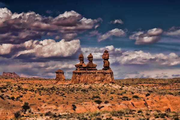 San Rafael Swell Art Print featuring the photograph Goblin Valley #21 by Mark Smith