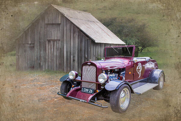Hot Rod Art Print featuring the photograph 26 Chevy Roadster by Keith Hawley