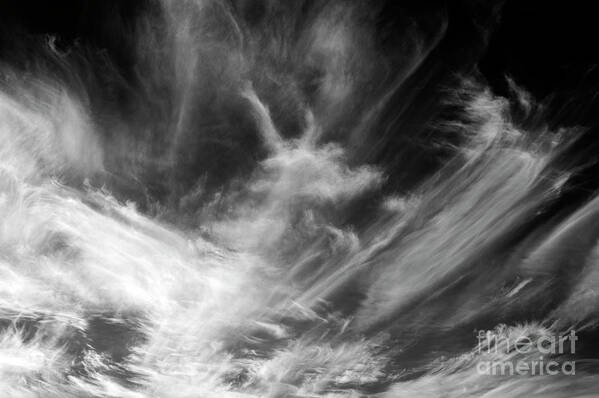 Atmosphere Art Print featuring the photograph Cirrus Clouds with Nature Patterns #3 by Jim Corwin