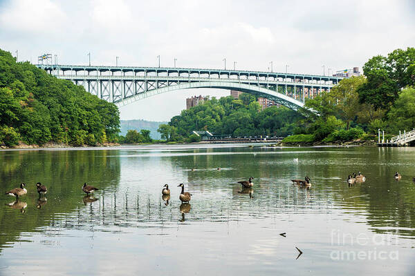 2016 Art Print featuring the photograph Henry Hudson Bridge #3 by Cole Thompson