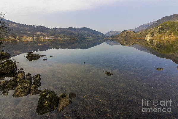 Lake Art Print featuring the photograph Llyn Gwynant #3 by Ian Mitchell