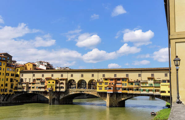 Ponte Vecchio Art Print featuring the photograph Ponte Vecchio in Florence #3 by Dutourdumonde Photography