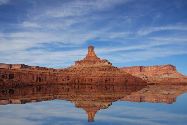 Red Rock Art Print featuring the photograph Red Rock Reflections by Mark Smith