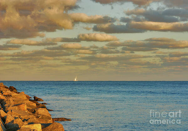 Singer Island Art Print featuring the photograph 35- Smooth Transition by Joseph Keane
