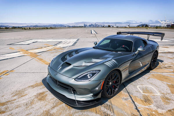 American Art Print featuring the photograph #Dodge #ACR #Viper #4 by ItzKirb Photography
