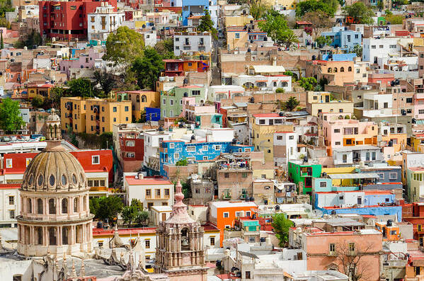Art Art Print featuring the photograph Guanajuato, Mexico. #2 by Rob Huntley