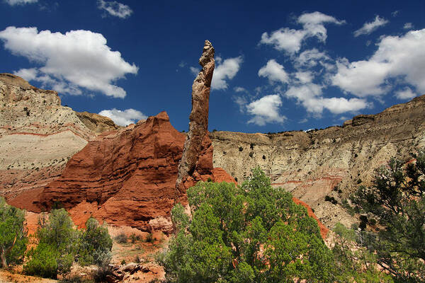 Red Rock Art Print featuring the photograph Red Rock #4 by Mark Smith