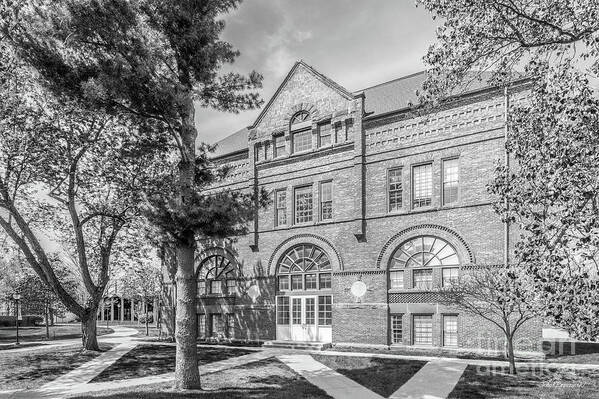 Simpson Art Print featuring the photograph Simpson College Wallace Hall by University Icons