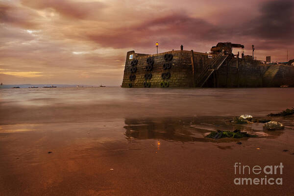 Tenby Art Print featuring the photograph The Low Tide #5 by Ang El