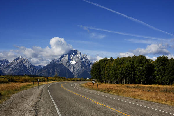 Wyoming Art Print featuring the photograph Grand Teton National Park #56 by Mark Smith