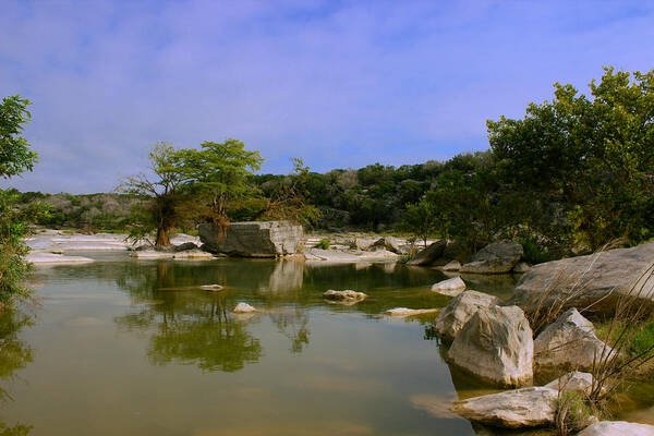 James Smullins Art Print featuring the photograph Pedernales falls #8 by James Smullins
