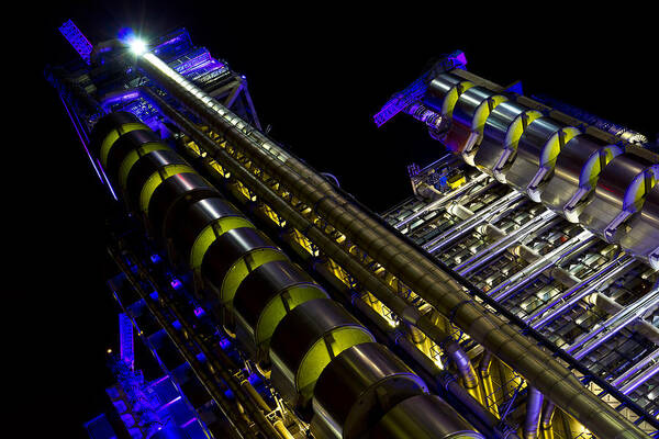 Lloyd's Art Print featuring the photograph Lloyd's Building London #85 by David Pyatt