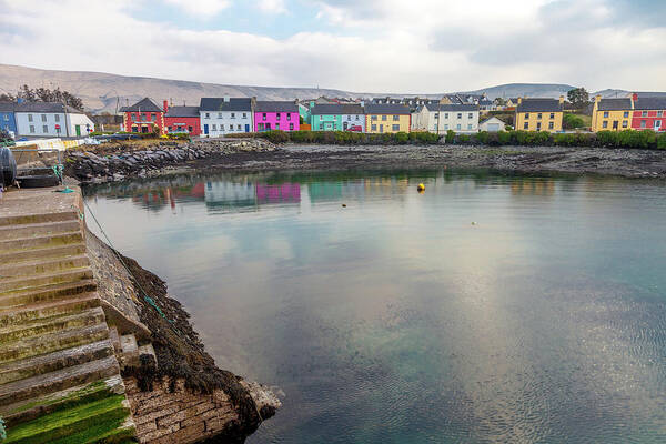 Landscape Art Print featuring the photograph A Rainbow in Portmagee by W Chris Fooshee